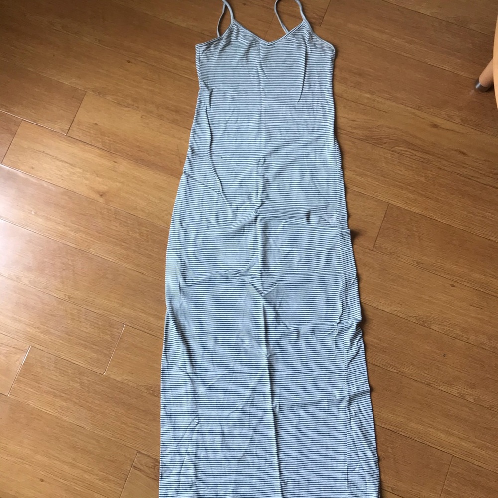 COPY - American apparel striped maxi cami dress